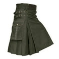 thumbnail image 4 of Daolelai Men's Scottish Festival Kilt Multicolor Pleated Kilt, 4 of 4