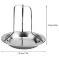 thumbnail image 1 of Support de Poulet en Acier Inoxydable 1 Pce Support de Poulet Grille Barbecue Outils de Barbecue, 1 of 9