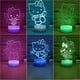 thumbnail image 3 of Hello Kitty Nightlight 3d Birthday Gift Creative Ornaments Small Table Lamp Internet Celebrity Atmosphere Lamp Creative Desktop Table Lamp, 3 of 5