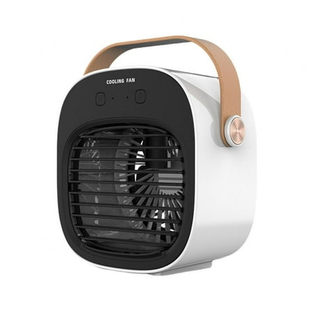 

Air Cooler Evaporative Air Cooler Portable Air Conditioner with 3 Speeds. Small Space Humidifier Misting Fan for Room Home Office Dorm