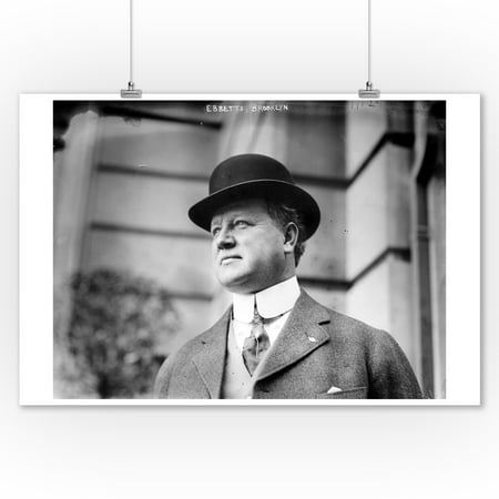 Brooklyn Dodgers Autographed Photo - Charles Ebbets (owner), Brooklyn Dodgers, Baseball Photo (9x12 Art Print, Wall Decor Travel Poster)