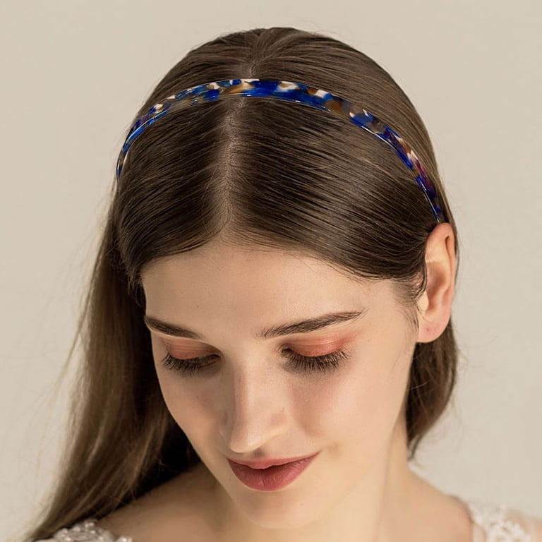 Aodebiao Glasses-Friendly Headbands for Women - Acetate Hair  display picture 2