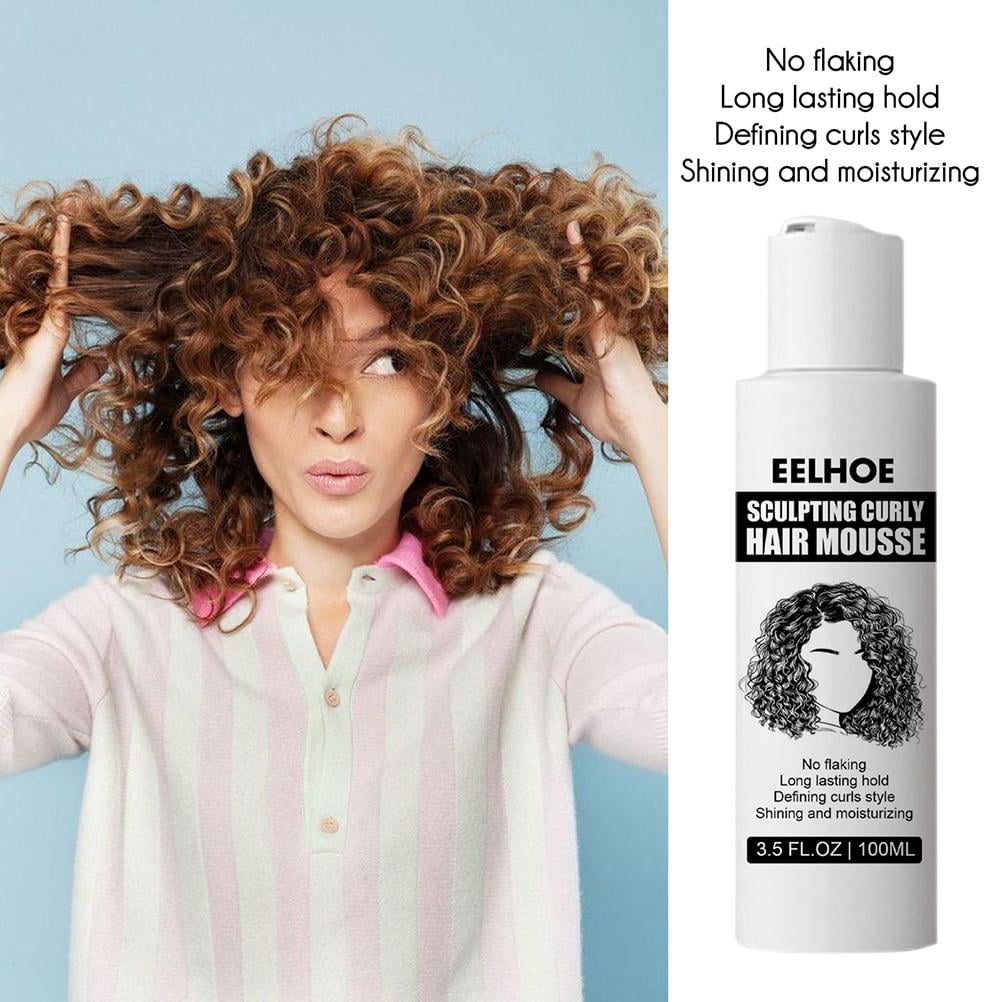 Buy TureClos Curl Boost Cream Sculpting Curly Hair Mousse Curly Hair Styling Mousse Curl Mousse