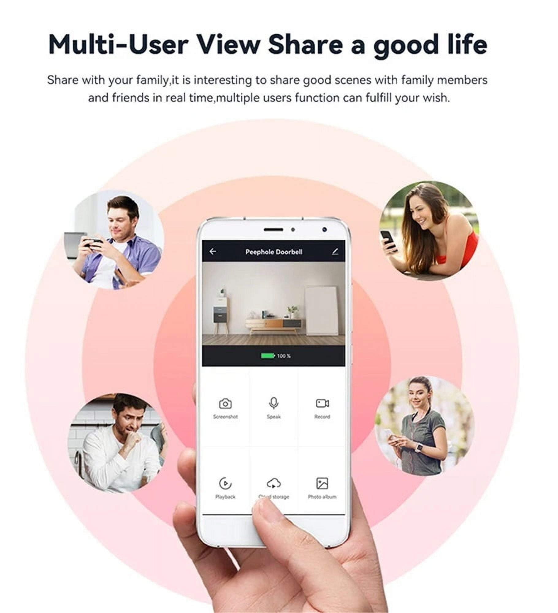 1080P HD Wireless Wifi Camera Smart Wireless Indoor IP Camera Security Surveillance CCTV PTZ Camera Baby Monitor