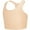 Nude, variant on XUJI Chest Binder Women Transgender FTM Cosplay Breathable Half Breast Binder Compression Bra Tank Top (B, 3XL )