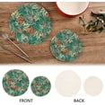 thumbnail image 3 of SKYSONIC Abstarct Maple Leaf Colored Pot Holders Trivets, 2 Pcs Heat Resistant Trivets,Autumn Leaves Cotton Thread Weave Mats for Hot Pads Pans Pot Bowl Teapot for Kitchen Decor, 3 of 6