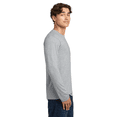 thumbnail image 4 of Gildan Men Softstyle Long Sleeve T-Shirt, Crewneck Cotton and Poly Blend Sport Grey Tee, 5-Pack, S, 4 of 5