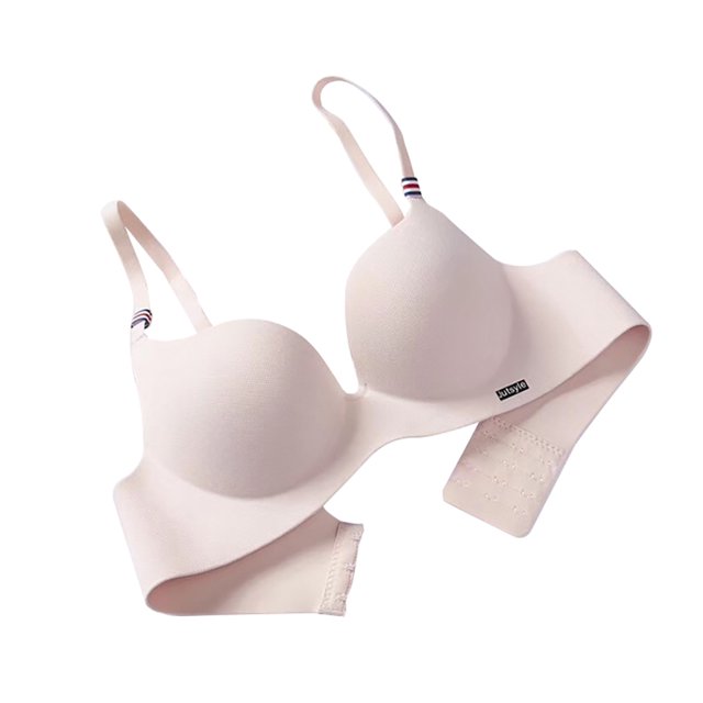 Minnieouse Sujetador sin costuras Sujetador push up 3D inalámbrico Ropa interior sexy transpirable ajustable Lencería, Verde, 32 / 70AB Ropa interior color de piel 36/80AB Minnieouse AP000391-14