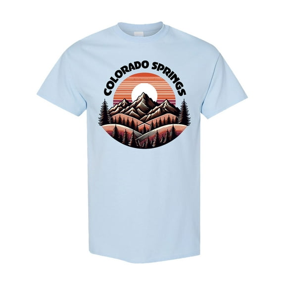 Inktastic Colorado Springs Colorado Mountains T-Shirt