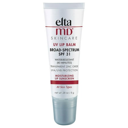 EltaMD SPF 31 UV Broad Spectrum Lip Balm, 0.28oz (Best Anti Aging Lip Products)