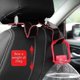 thumbnail image 4 of Gancho para reposacabezas de asiento de coche, soporte de almacenamiento, colgador para bolso, cartera, abrigo y llaves en el asiento trasero., 4 of 5