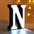 thumbnail image 1 of Lámpara LED BuyWeek con alfabeto luz de noche 26 letras de plástico, 1 of 8