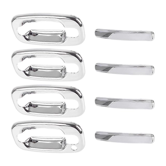 Chrome Door Handle Cover Trim for Chevrolet Silverado Tahoe Suburban Avalanche GMC Yukon Sierra 1999