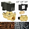 thumbnail image 3 of Heavy Duty Brass Solenoid Valve 3/4 220V Ac 0 10 Bar For Air Water Oil, 3 of 8