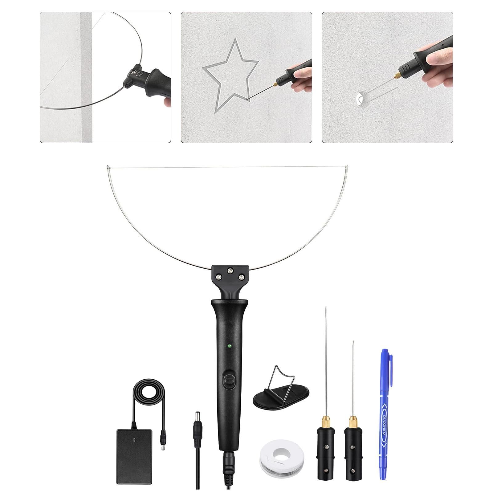 FVDPWYE 8 Pieces Set Electric Foam Cutter Pen 4 in 1 18W Polyethylene Carving Cutter Pen