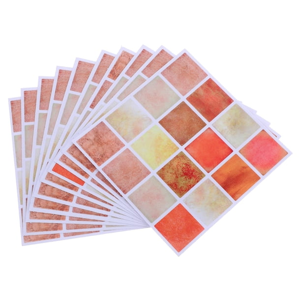 WHAMVOX 30Ud Azulejos De Vinilo Autoadhesivos Para Backsplash De Cocina Y Con Elegante