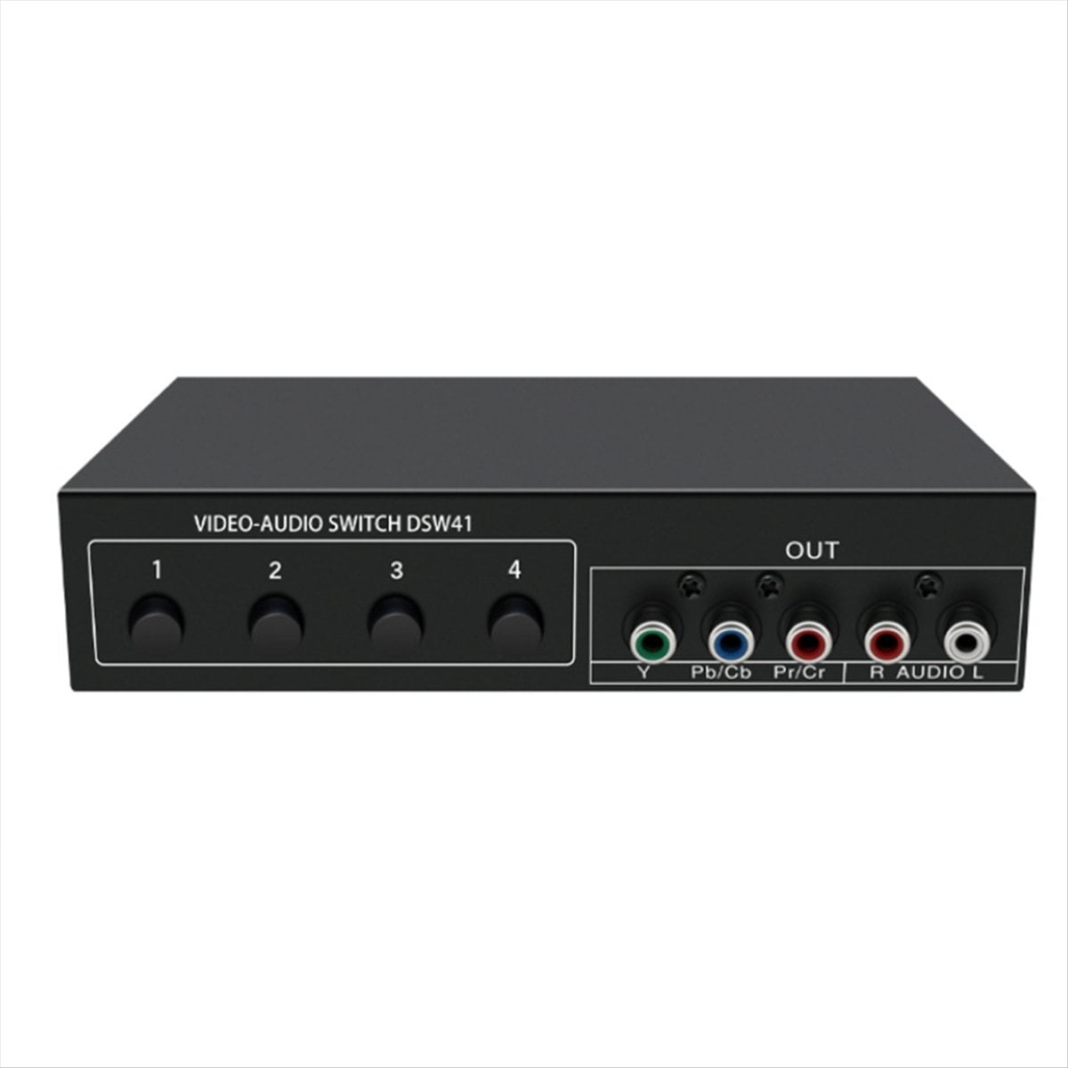 Ax Gear AV Composite Switch, 8 Port, 8 Input 1 Output, RCA Audio
