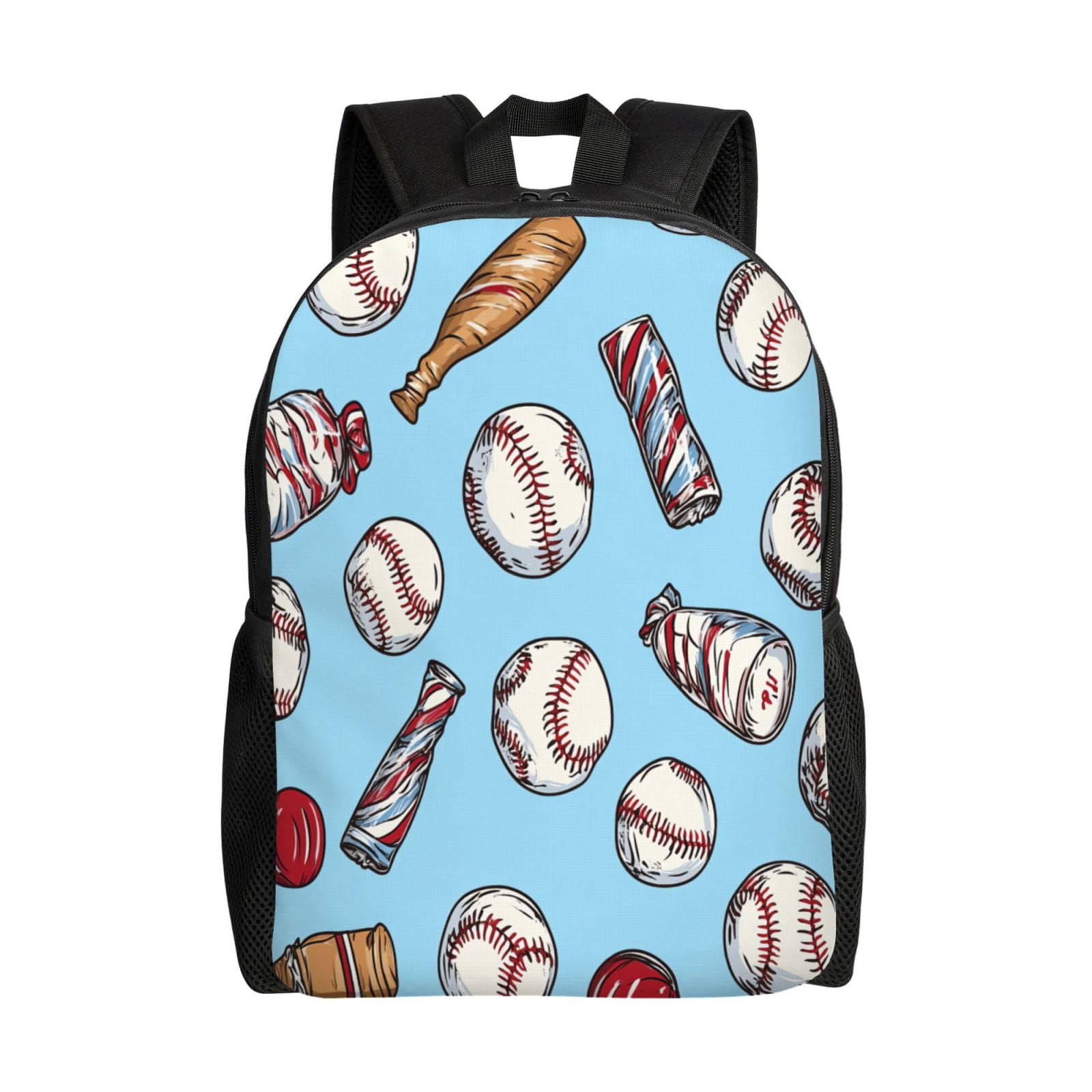 Baseball Backpack Double Shoulder Backpack Durable, Spacious, Ergonomic Design for Travel, Work & Outdoor Use