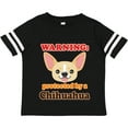 thumbnail image 3 of Inktastic Protected by a Chihuahua Boys or Girls Toddler T-Shirt, 3 of 5