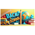 thumbnail image 3 of Back to School Theme Educational Decorations Backdrop Banner Children Classroom Background Decor Playground Supplies Photography Props, 3 of 4