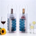 thumbnail image 6 of Reusable Gel Wine Bottle Cooler Sleeve, Double-Sided Portable Wine Chiller Ice Pack, Flexible Insulated Cooling Cover with Handle for Outdoor, Camping, and Travel, 6 of 6