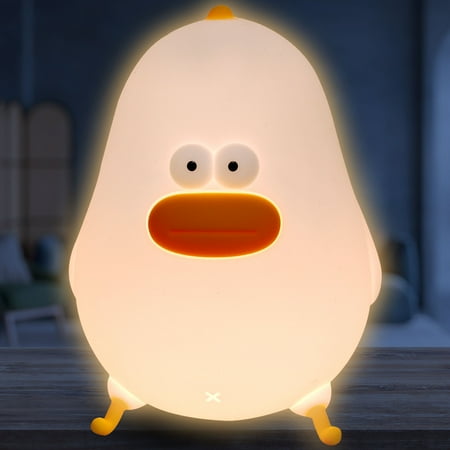 

Alin Neon duck light With Silicone Made Dim lights for toddler room for Kids Children and Toddler s Room Decor For Sound Sleep And Ideal Birthday Gift - Chick