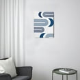 thumbnail image 3 of Striking Unframed Abstract Wall Art Prints - 12x16inch Boho Decor in Minimalist Geometric Design, Neutral Line Art Perfect for Mid Century Modern Bedroom Display., 3 of 7