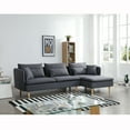 CLEARANCE! Modern Living Room Sectional Sofa Couch Convertible L Shape