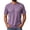 Purple, variant on hotojiny Mens T Shirts Soft Crew Neck Basic Cotton Tee Comfortable Athletic Fit Plain Casual T-Shirt for Big and Tall(Yellow,X-Large)
