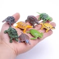thumbnail image 6 of Tortoise Statue Turtle Figurines Miniature Figurines 20Pcs Realistic Turtle Statue Home Decor Kids Favor Decorations, 6 of 8