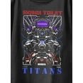 thumbnail image 4 of Skibidi Toilet Titans Vintage Style Boys Graphic Short Sleeve T-Shirt (Black, S-XL), 4 of 4