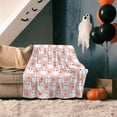 thumbnail image 2 of Lilixerw Halloween Throw Blanket,Ghost Pumpkin Pattern Throw Blanket,Modern Soft Plush Blanket for Halloween Home Bed Sofa Chair,29.53 x 39.37 inch, 2 of 7