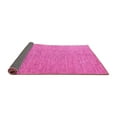 thumbnail image 2 of Ahgly Company Indoor Rectangle Solid Pink Modern Area Rugs, 3' x 5', 2 of 4