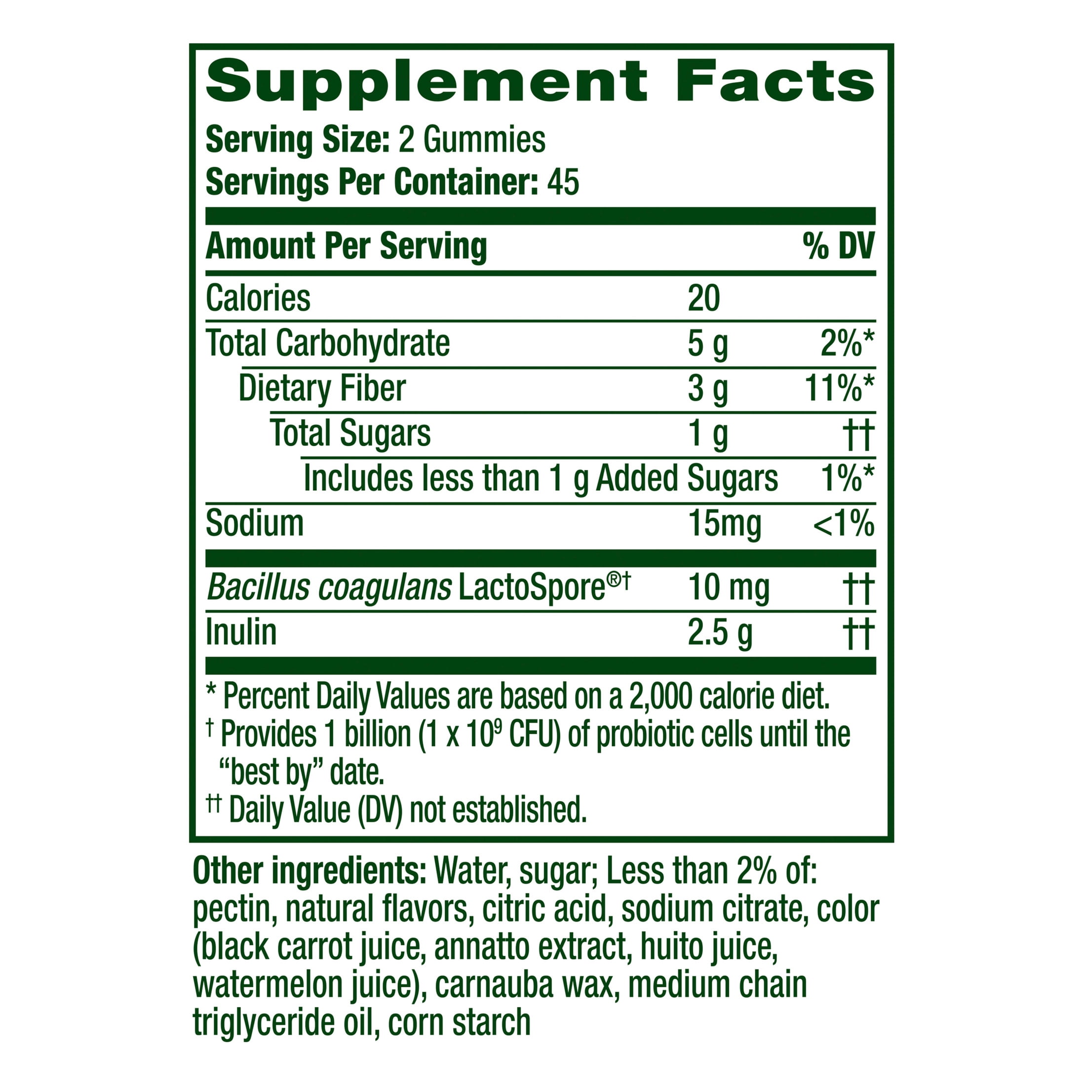 Align Dualbiotic, Prebiotics and Probiotics for Women and Men, Fruit Flavor, 90 Gummies