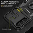 thumbnail image 3 of Decase For Samsung Galaxy A14 6.6 inch Case with Slide Camera Lens Protector Shockproof Magnetic Heavy Duty Case Cover,Black, 3 of 7