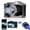 Black, variant on 4K 64MP Dual Lens Vlogging Camera 18X Zoom 3.0" Screen Autofocus 32GB Card Webcam Rechargeable Battery Compact Travel Camera for Teens Gift Black