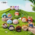 thumbnail image 2 of Anime figure plush toy Genshin Impact Teyvat Zoo themed series Plush Gnocchi Genshin, 2 of 5
