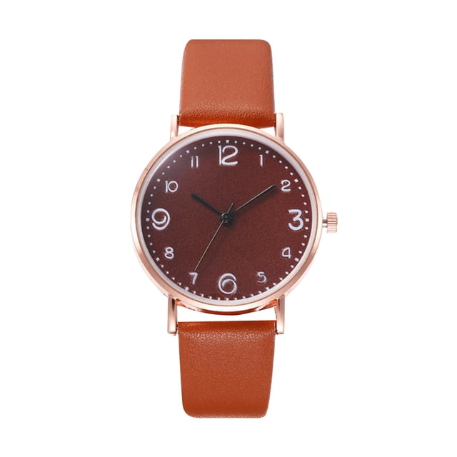 Ladies Watch Clock Silicone Strap Fashion Ladies Watch Quartz Watch Men's Watch
