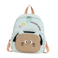 thumbnail image 2 of Mochila infantil portátil y bonita para la escuela, para niños de 2 a 6 años (preescolar). Verde, 2 of 9