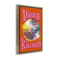 thumbnail image 4 of Stupell Industries Groovy Disco Kitchen Performing Arts Painting Brown Floater Framed Art Print Wall Art, 17 x 25, 4 of 10