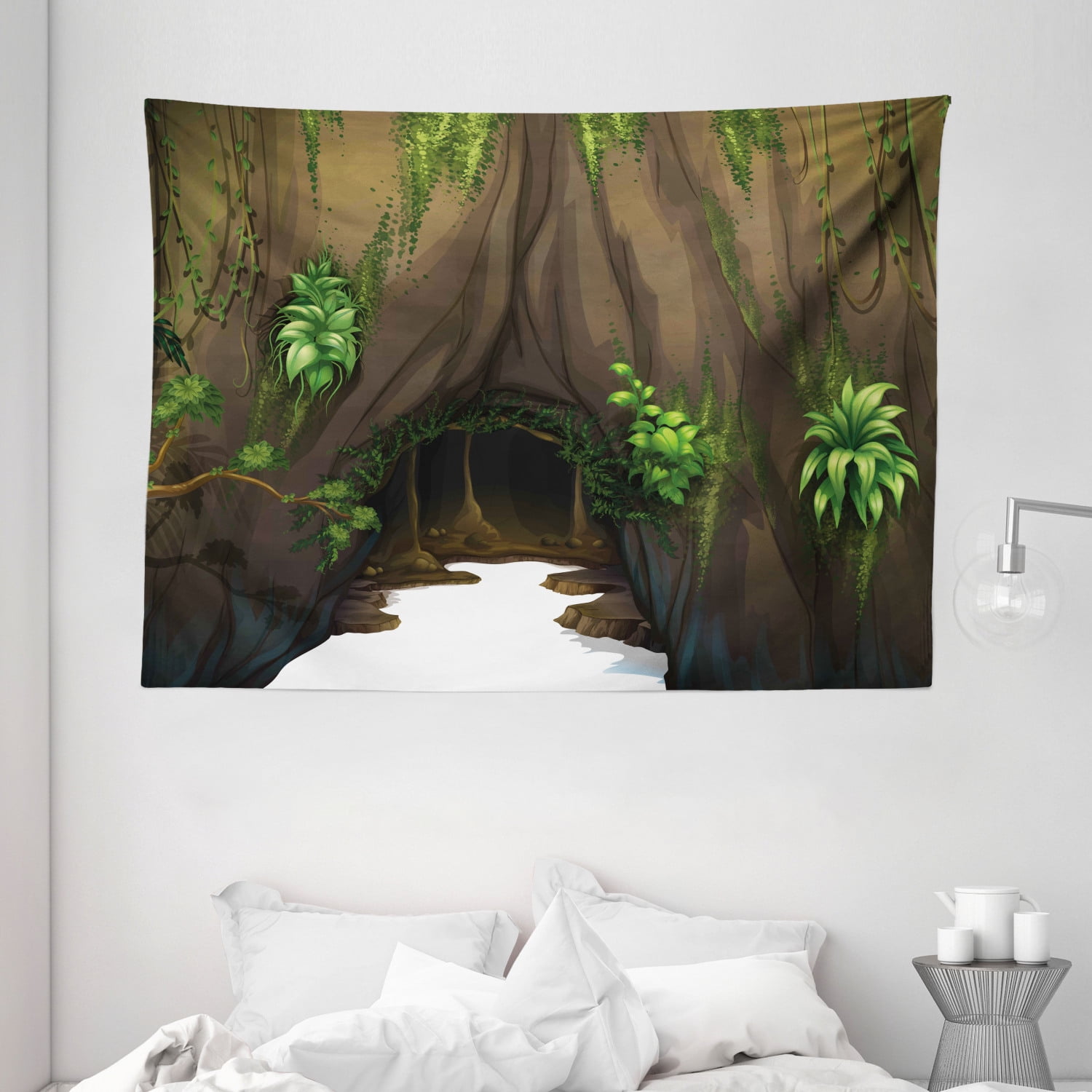 Ice Cave Wall Hanging Tapestry Psychedelic Bedroom Home Decoration 