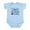 Sky Blue, variant on CafePress - Long Island Girl Infant Bodysuit - Baby Light Bodysuit, Size Newborn - 24 Months