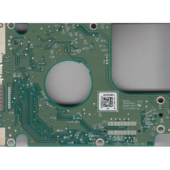 WD10JMVW-11AJGS0, 771961-F01 AE, WD USB 2.5 PCB