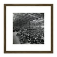 thumbnail image 1 of Ogan Car Factory Wolseley Machines Vintage Photo 8X8 Inch Square Wooden Framed Wall Art Print Picture with Mount, 1 of 4