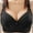Black, variant on gakvbuo plus size Bras For Women Strapless Bras For Women Push Up Bralettes bra For Women Wireless Padded Bra