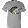 thumbnail image 3 of Inktastic Sunny Gator in Pink Sunglasses T-Shirt, 3 of 5