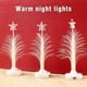 thumbnail image 5 of Mini árbol de Navidad LED que cambia de color Árbol de Navidad de fibra óptica con una estrella Árbol de luz nocturna LED de Navidad de sobremesa con pilas para Navidad Holida, 5 of 5