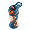 thumbnail image 3 of ZULU Torque 16oz Tritan™ Plastic Kids Water Bottle, Blue-Orange, 3 of 3