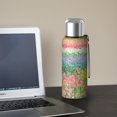 thumbnail image 5 of 20 Oz Pioneer Flower Coffee Tumbler Double Wall Insulated Stainless Steel Water Bottle | Metal Reusable Thermoses Flask with Cup Cap | Leak & Sweat Proof with Anti-Dust Lid, 5 of 7