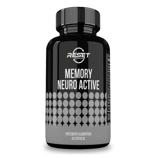 Reset Nutrition Memory Neuro Active | 60 Servings | 60 Capsules | Hecho en USA RESET NUTRITION Memory Neuro Active